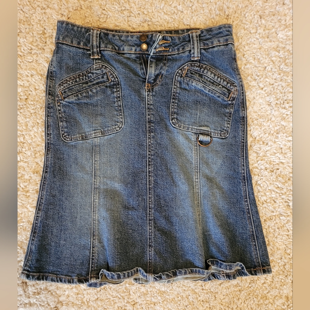 Denim skirt